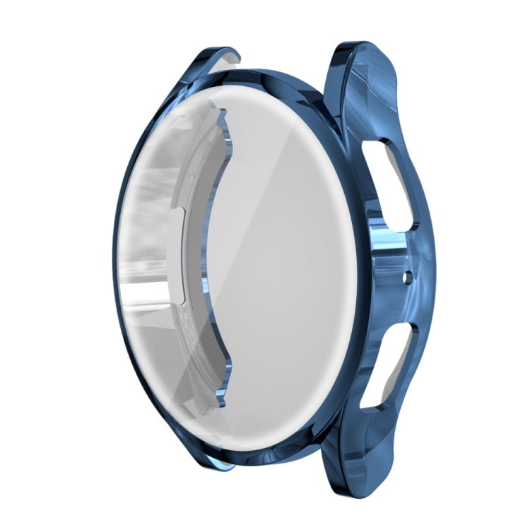 For Samsung Galaxy Watch 6 44mm Fully Enclosed TPU Watch Protective Case(Blue) - Watch Cases by PMC Jewellery | Online Shopping South Africa | PMC Jewellery