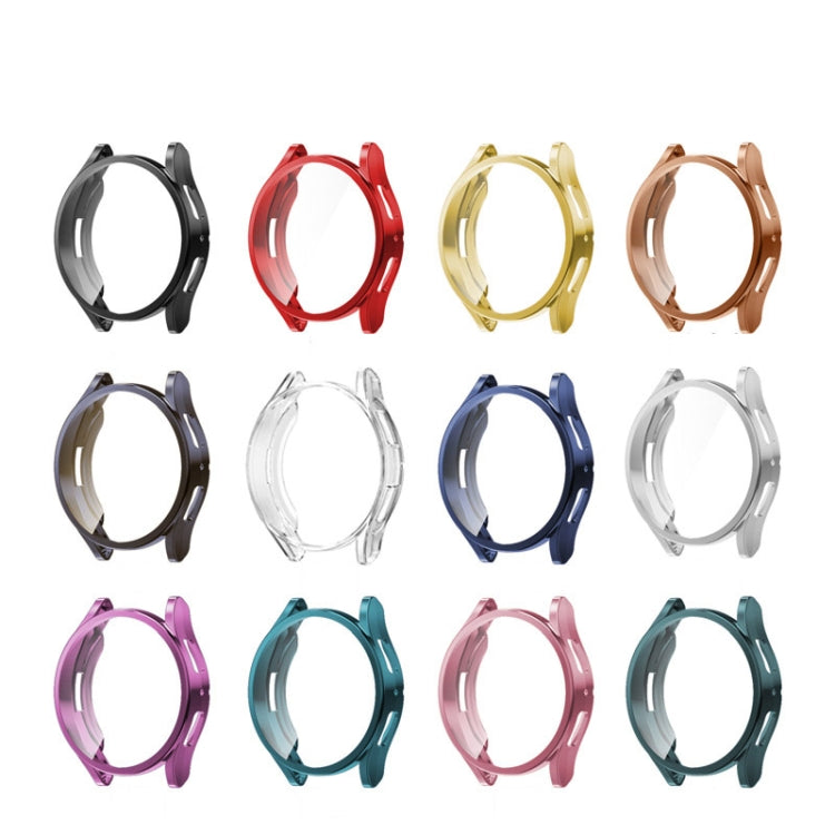 For Samsung Galaxy Watch 6 44mm Fully Enclosed TPU Watch Protective Case(Green) - Watch Cases by PMC TechLife | Online Shopping South Africa | PMC TechLife