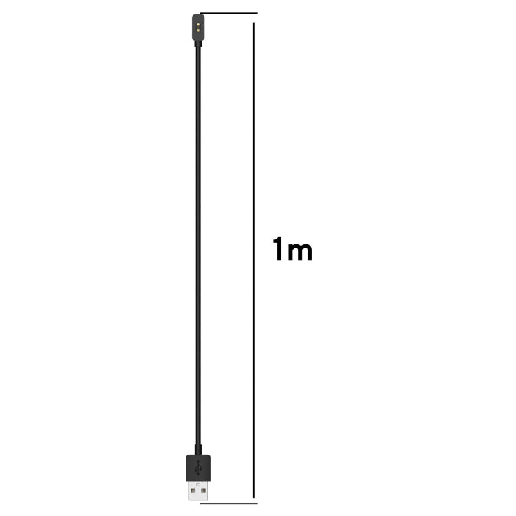For Xiaomi Mi Bnad 8 Pro Smart Watch Charging Cable, Length:1m(Black) - Charger by PMC TechLife | Online Shopping South Africa | PMC TechLife | Buy Now Pay Later Mobicred