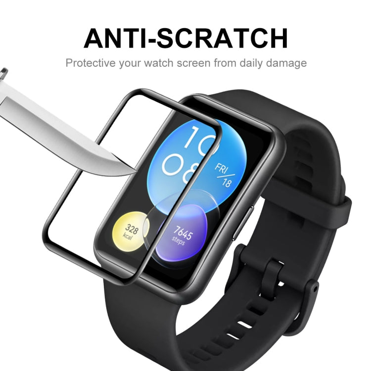 For Huawei Watch Fit Special Edition 10pcs ENKAY 3D Full Coverage Soft PC Edge PMMA HD Screen Film - free shipping - PMC TechLife - Order now!