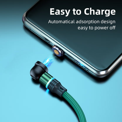 ENKAY 3 in 1 3A USB to Type-C / 8 Pin / Micro USB Magnetic 540 Degrees Rotating Fast Charging Cable, Length:1m(Purplele) - Charging Cable & Head by ENKAY | Online Shopping South Africa | PMC Jewellery | Buy Now Pay Later Mobicred