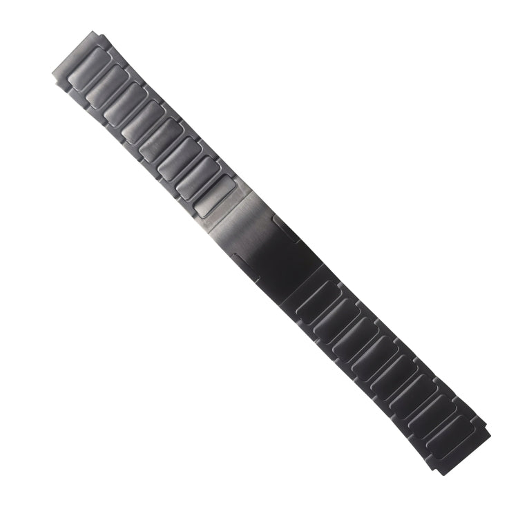 For Garmin Forerunner 265 22mm I-Shaped Titanium Alloy Watch Band(Grey) - Watch Bands by PMC Jewellery | Online Shopping South Africa | PMC Jewellery