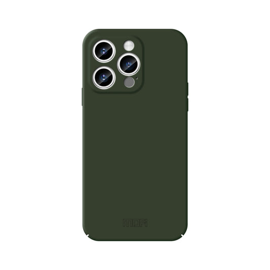 For iPhone 15 Pro Max MOFI Qin Series Skin Feel All-inclusive Silicone Phone Case(Green) - iPhone 15 Pro Max Cases by MOFI | Online Shopping South Africa | PMC Jewellery