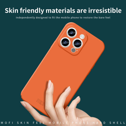 For iPhone 14 Pro Max MOFI Qin Series Skin Feel All-inclusive PC Phone Case(Orange) - iPhone 14 Pro Max Cases by MOFI | Online Shopping South Africa | PMC Jewellery