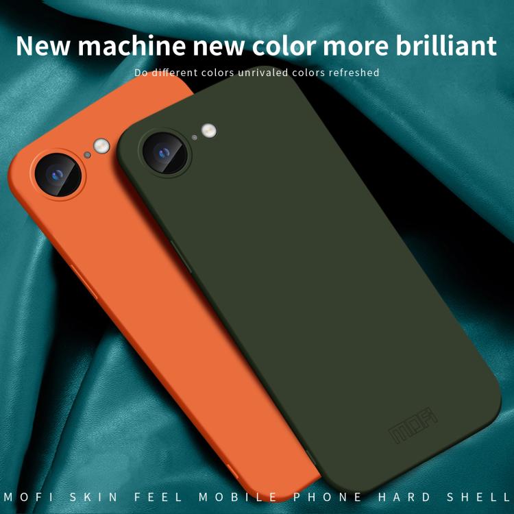 For iPhone 16e MOFI Qin Series Skin Feel All-inclusive PC Phone Case(Gray) - free shipping - PMc TechLife - Order now!