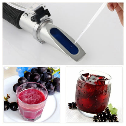 RZ121 Alcohol Refractometer Grape Wine Sugar Content 0~25% Alcohol Concentration 0~40% Brix Tester Meter ATC Handheld Tool - Digital Refractometer by PMC Jewellery | Online Shopping South Africa | PMC Jewellery | Buy Now Pay Later Mobicred