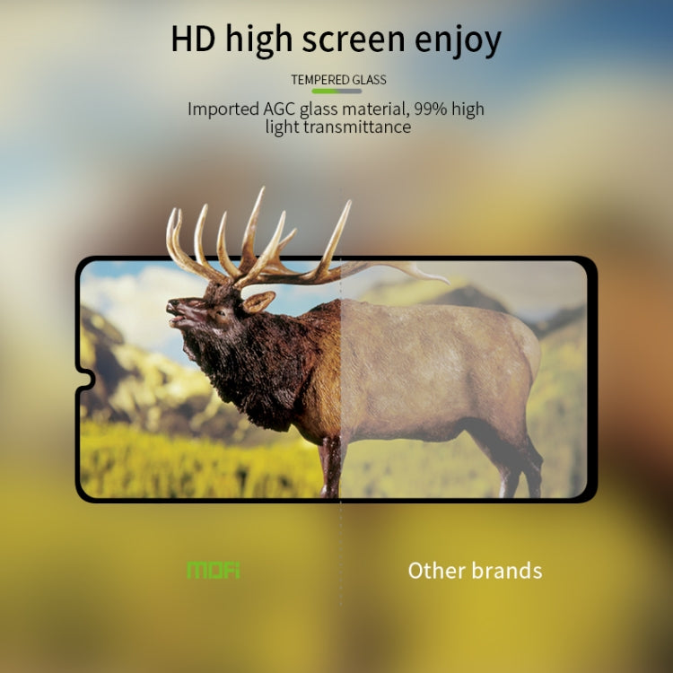 For Huawei Enjoy 70 MOFI 9H 2.5D Full Screen Tempered Glass Film(Black) - Huawei Tempered Glass by MOFI | Online Shopping South Africa | PMC TechLife