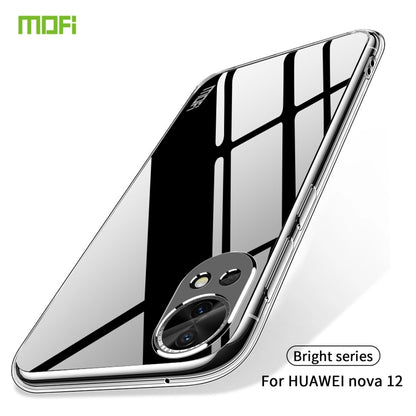 For Huawei Nova 12 MOFI Ming Series Ultra-thin TPU Phone Case(Transparent) - Huawei Cases by MOFI | Online Shopping South Africa | PMC Jewellery