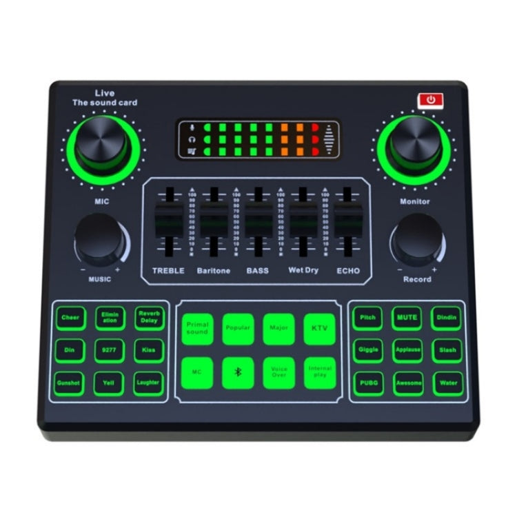 V9SJ Multifunctional Live Sound Card External Audio Mixer - Live Sound Effects Processors by PMC TechLife | Online Shopping South Africa | PMC TechLife | Buy Now Pay Later Mobicred