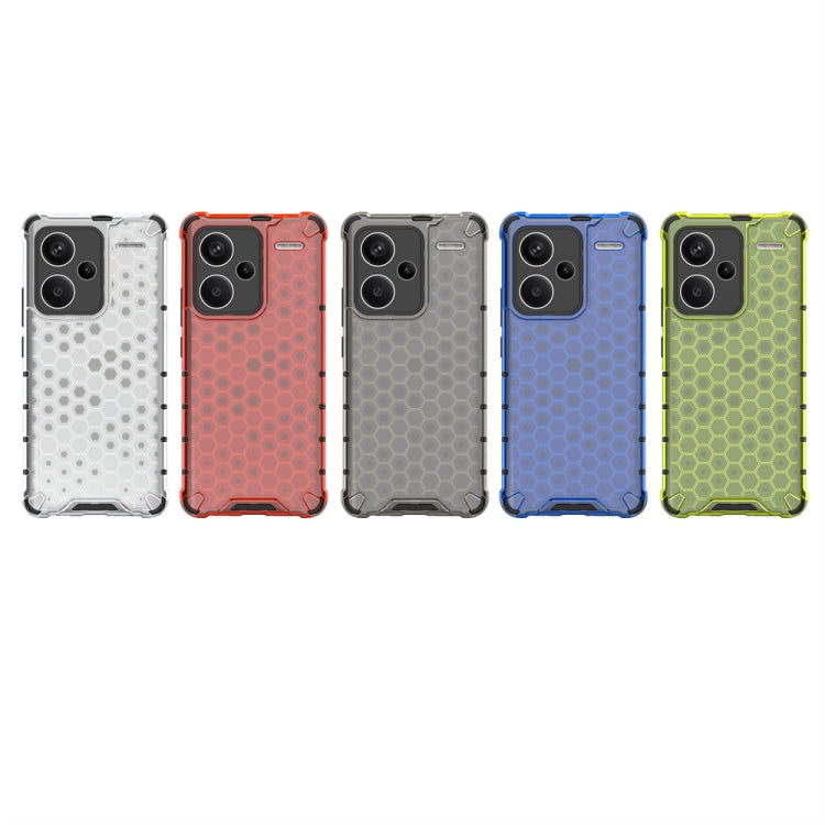 For Redmi Note 13 Pro+ Shockproof Honeycomb Phone Case(Green) - Note 13 Pro+ Cases by PMC TechLife | Online Shopping South Africa | PMC TechLife | Buy Now Pay Later Mobicred