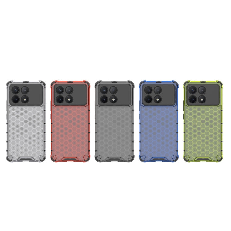 For Redmi K70 Shockproof Honeycomb Phone Case(Black) - Xiaomi Cases by PMC TechLife | Online Shopping South Africa | PMC TechLife | Buy Now Pay Later Mobicred