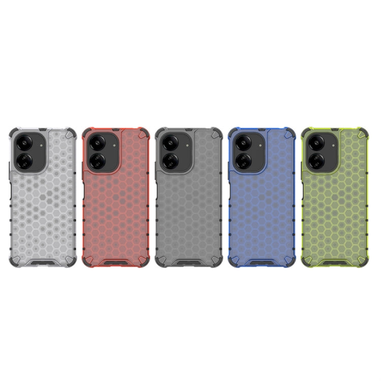 For  Redmi 13C 4G Shockproof Honeycomb Phone Case(Green) - 13C Cases by PMC TechLife | Online Shopping South Africa | PMC TechLife | Buy Now Pay Later Mobicred