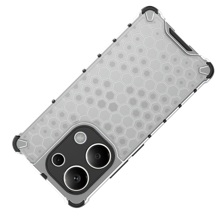 For Redmi Note 13 Pro 4G Shockproof Honeycomb Phone Case(Green) - Note 13 Pro Cases by PMC TechLife | Online Shopping South Africa | PMC TechLife | Buy Now Pay Later Mobicred