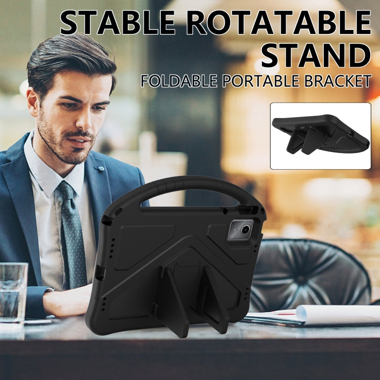 For Lenovo Tab M11 /Xiaoxin Pad 11 2024 EVA Shockproof Tablet Case with Holder(Black) - Lenovo by PMC Jewellery | Online Shopping South Africa | PMC Jewellery | Buy Now Pay Later Mobicred