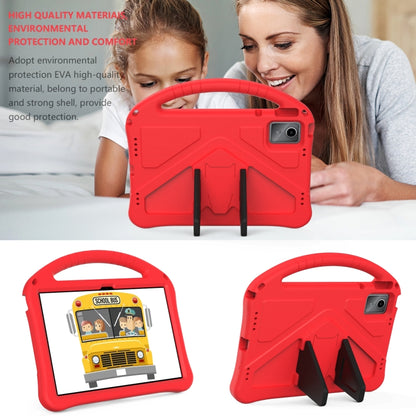 For Lenovo Tab M11 /Xiaoxin Pad 11 2024 EVA Shockproof Tablet Case with Holder(Red) - Lenovo by PMC Jewellery | Online Shopping South Africa | PMC Jewellery | Buy Now Pay Later Mobicred