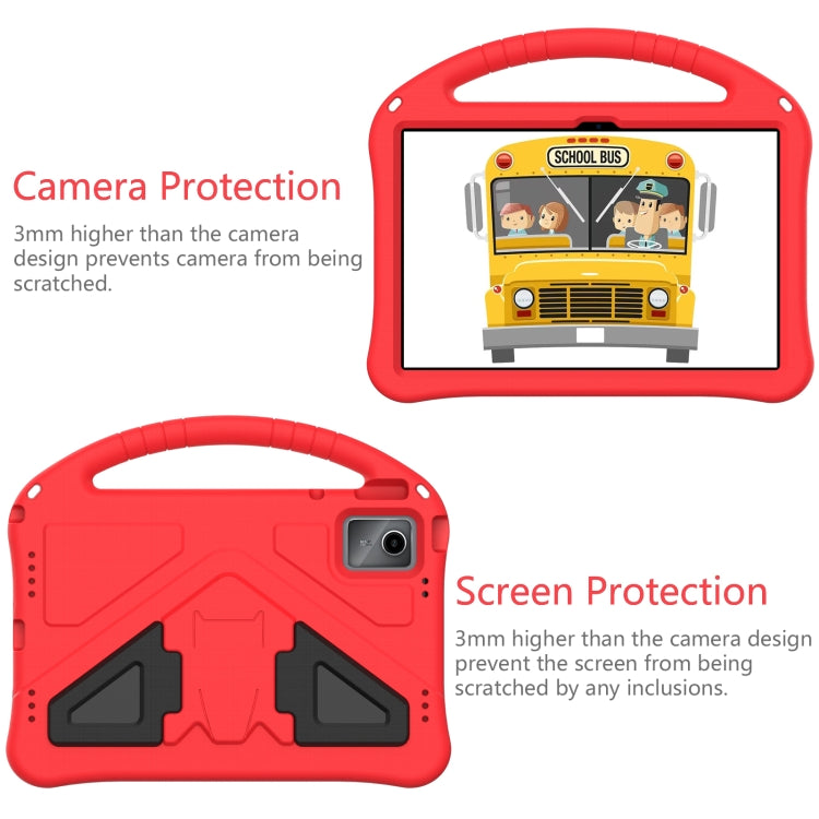 For Lenovo Tab M11 /Xiaoxin Pad 11 2024 EVA Shockproof Tablet Case with Holder(Red) - Lenovo by PMC Jewellery | Online Shopping South Africa | PMC Jewellery | Buy Now Pay Later Mobicred