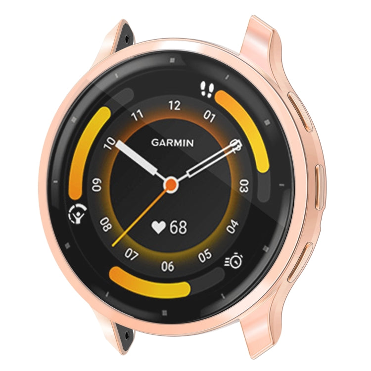 For Garmin Venu 3S TPU All-Inclusive Watch Protective Case(Rose Gold) - Watch Cases by PMC Jewellery | Online Shopping South Africa | PMC Jewellery