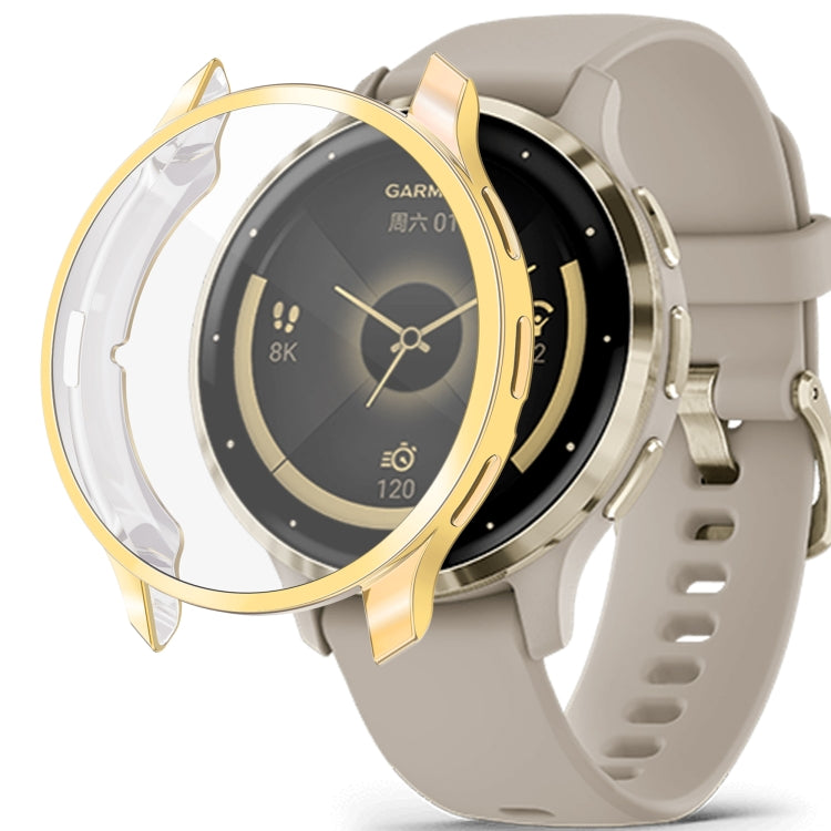 For Garmin Venu 3 TPU All-Inclusive Watch Protective Case(Black) - Watch Cases by PMC TechLife | Online Shopping South Africa | PMC TechLife