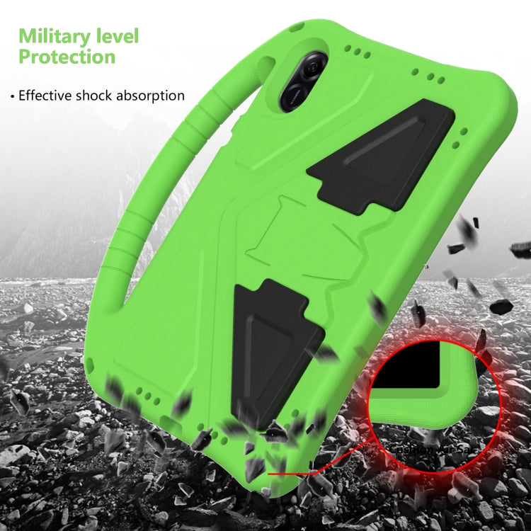For Honor Pad X8 Pro EVA Shockproof Tablet Case with Holder(Green) - Honor by PMC TechLife | Online Shopping South Africa | PMC TechLife | Buy Now Pay Later Mobicred