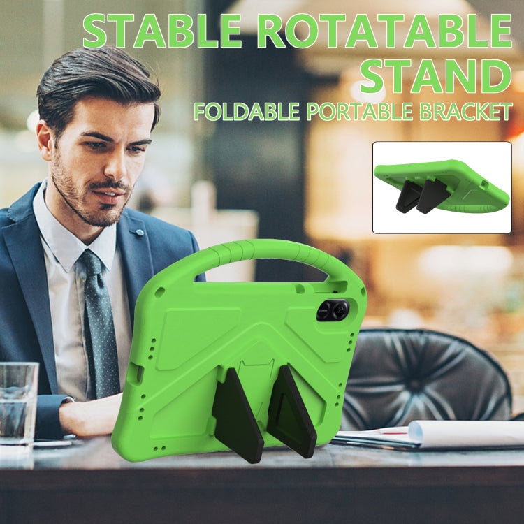For Honor Pad X8 Pro EVA Shockproof Tablet Case with Holder(Green) - Honor by PMC TechLife | Online Shopping South Africa | PMC TechLife | Buy Now Pay Later Mobicred