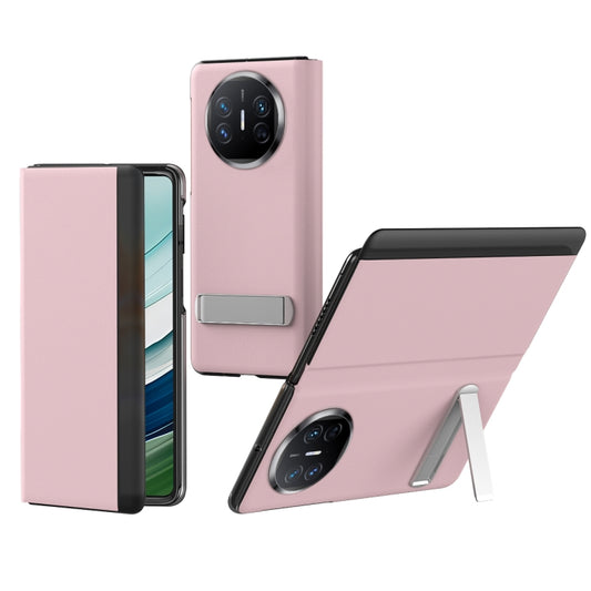 For Huawei Mate X5 All-inclusive Shockproof Phone Case with Holder(Pink) - Huawei Cases by PMC Jewellery | Online Shopping South Africa | PMC Jewellery | Buy Now Pay Later Mobicred