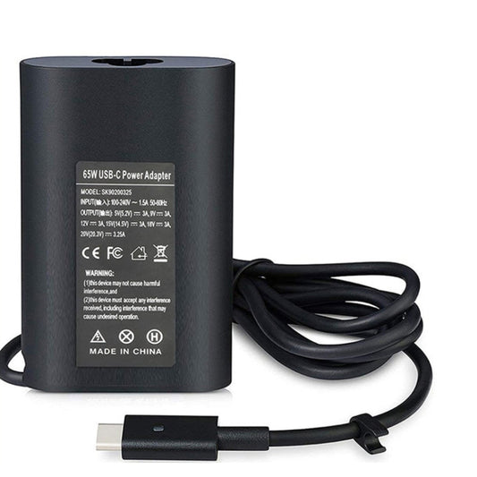 For Dell 5280 5480 5580 7390 7370 65W TYPE-C USB-C Thunderbolt 3 Power Adapter Charger(US Plug) - For Dell by PMC Jewellery | Online Shopping South Africa | PMC Jewellery | Buy Now Pay Later Mobicred