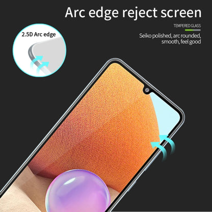 For Samsung Galaxy A15 MOFI 9H 2.5D Full Screen Tempered Glass Film(Black) - Galaxy Tempered Glass by MOFI | Online Shopping South Africa | PMC Jewellery | Buy Now Pay Later Mobicred