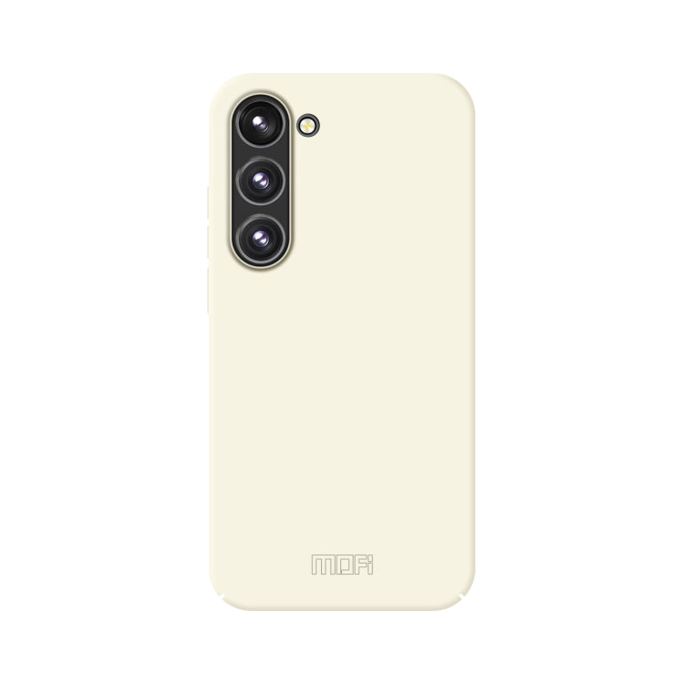 For Samsung Galaxy S24 5G MOFI Qin Series Skin Feel All-inclusive PC Phone Case(Beige) - Galaxy S24 5G Cases by MOFI | Online Shopping South Africa | PMC Jewellery