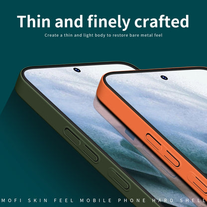 For Samsung Galaxy S24 Ultra 5G MOFI Qin Series Skin Feel All-inclusive PC Phone Case(Green) - Galaxy S24 Ultra 5G Cases by MOFI | Online Shopping South Africa | PMC Jewellery