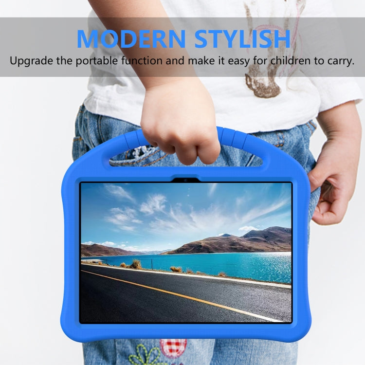 For Teclast M40 Pro 2023 EVA Shockproof Tablet Case with Holder(Blue) - Teclast by PMC TechLife | Online Shopping South Africa | PMC TechLife | Buy Now Pay Later Mobicred