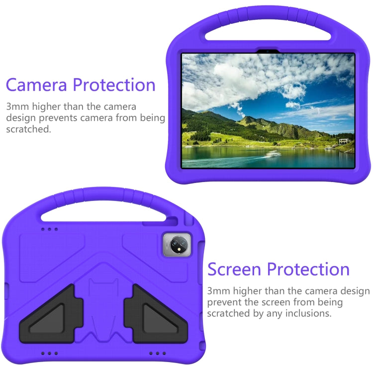 For Teclast  P30S / P20S / P20HD 2022 EVA Shockproof Tablet Case with Holder(Purple) - Teclast by PMC TechLife | Online Shopping South Africa | PMC TechLife | Buy Now Pay Later Mobicred