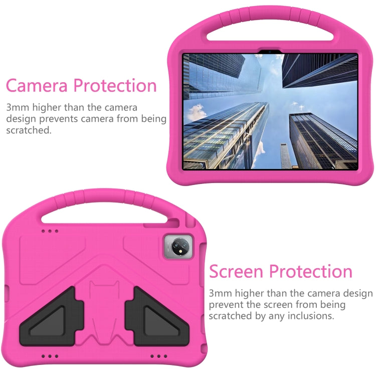 For Teclast M40 2022 EVA Shockproof Tablet Case with Holder(Rose Red) - Teclast by PMC TechLife | Online Shopping South Africa | PMC TechLife | Buy Now Pay Later Mobicred