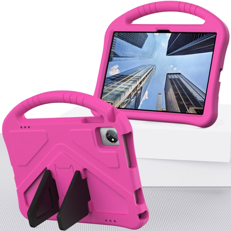 For Teclast M40 2022 EVA Shockproof Tablet Case with Holder(Rose Red) - Teclast by PMC TechLife | Online Shopping South Africa | PMC TechLife | Buy Now Pay Later Mobicred