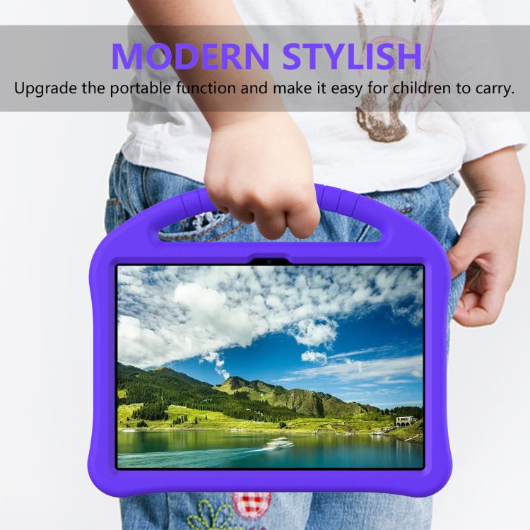 For Blackview Tab 70 WiFi 2023 EVA Shockproof Tablet Case with Holder(Purple) - Others by PMC TechLife | Online Shopping South Africa | PMC TechLife