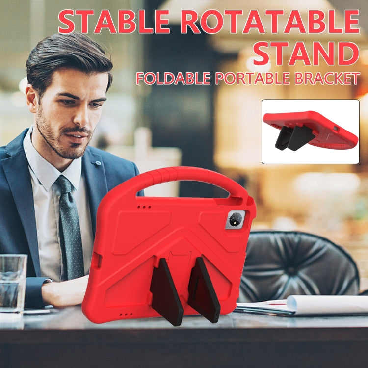 For Blackview Tab 7 WiFi 2022 EVA Shockproof Tablet Case with Holder(Red) - Others by PMC TechLife | Online Shopping South Africa | PMC TechLife