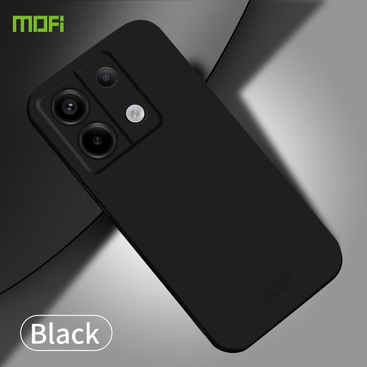 For Xiaomi Redmi Note 13 Pro MOFI Qin Series Skin Feel All-inclusive PC Phone Case(Black) - Note 13 Pro Cases by MOFI | Online Shopping South Africa | PMC Jewellery