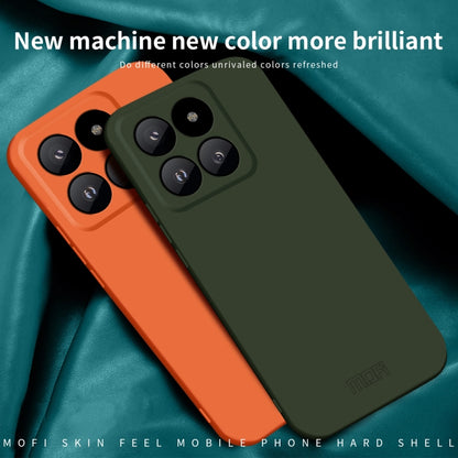 For Xiaomi 14 Pro MOFI Qin Series Skin Feel All-inclusive PC Phone Case(Orange) - 14 Pro Cases by MOFI | Online Shopping South Africa | PMC Jewellery