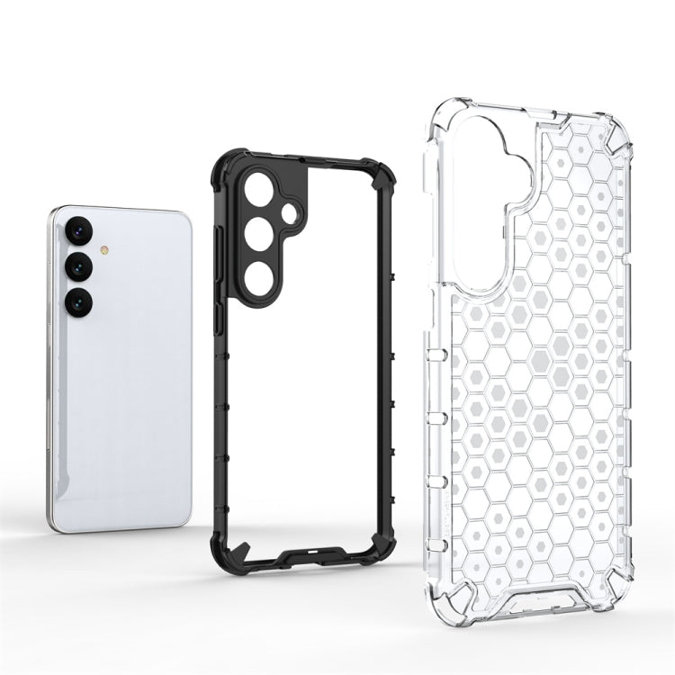For Samsung Galaxy S24+ 5G Shockproof Honeycomb Phone Case(Red) - Galaxy S24+ 5G Cases by PMC TechLife | Online Shopping South Africa | PMC TechLife | Buy Now Pay Later Mobicred