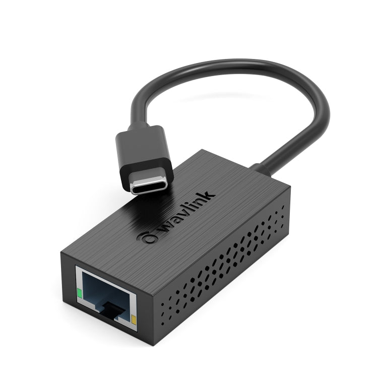 WAVLINK NWU327GC LAN Network Cable Converter Type-C to RJ45 Gigabit Ethernet Adapter - USB HUB by WAVLINK | Online Shopping South Africa | PMC Jewellery | Buy Now Pay Later Mobicred