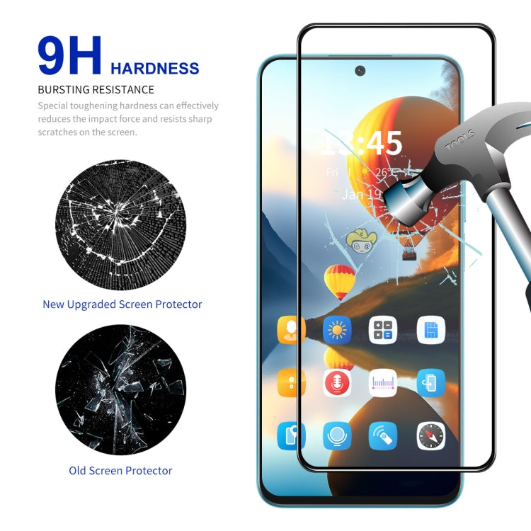 For Google Pixel 9 Pro XL 5pcs ENKAY Hat-Prince Full Glue High Aluminum-silicon Tempered Glass Film - Google Tempered Glass by ENKAY | Online Shopping South Africa | PMC Jewellery | Buy Now Pay Later Mobicred