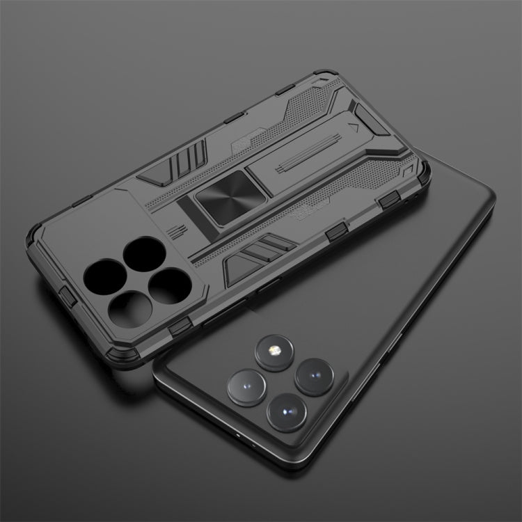 For Redmi K70 Supersonic Armor PC Hybrid TPU Phone Case(Grey) - Xiaomi Cases by PMC TechLife | Online Shopping South Africa | PMC TechLife | Buy Now Pay Later Mobicred