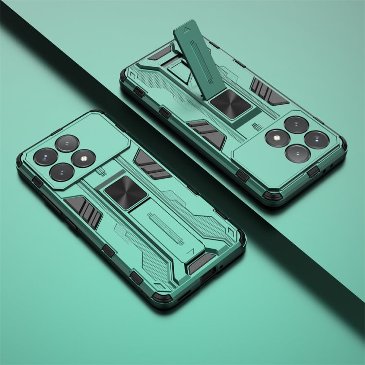 For Redmi K70 Pro Supersonic Armor PC Hybrid TPU Phone Case(Green) - free shipping - PMC TechLife - Order now!