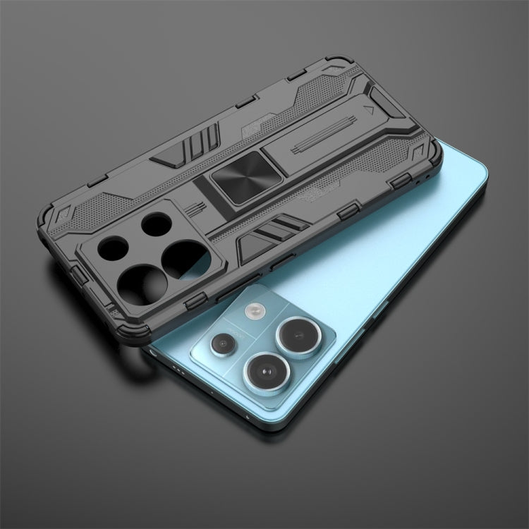 For Xiaomi Poco X6 Supersonic Armor PC Hybrid TPU Phone Case(Grey) - Xiaomi Cases by PMC TechLife | Online Shopping South Africa | PMC TechLife | Buy Now Pay Later Mobicred