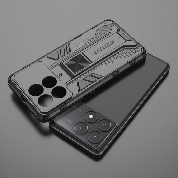 For Xiaomi Poco X6 Pro Supersonic Armor PC Hybrid TPU Phone Case(Blue) - free shipping - PMC TechLife - Order now!
