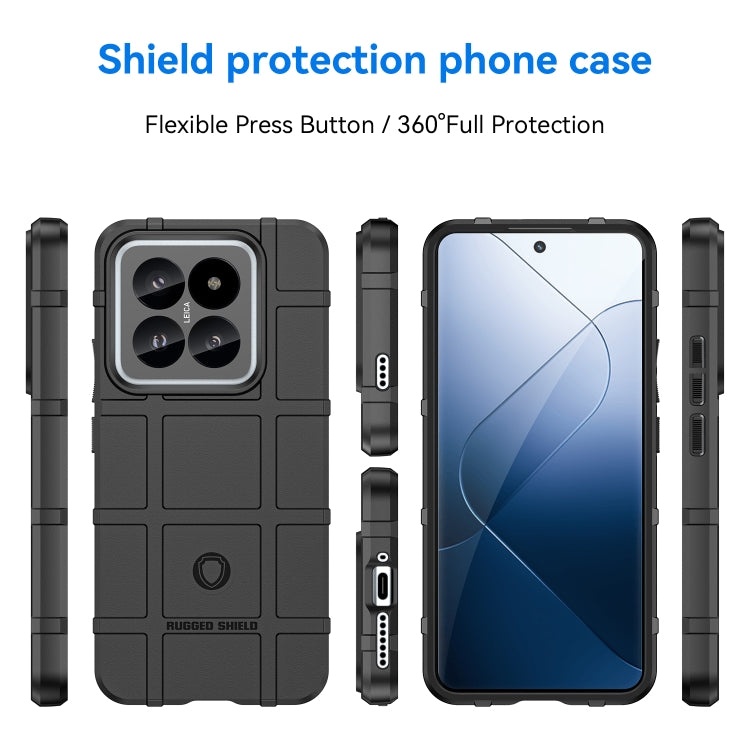 For Xiaomi 14 Pro Full Coverage Shockproof TPU Phone Case(Black) - 14 Pro Cases by PMC TechLife | Online Shopping South Africa | PMC TechLife | Buy Now Pay Later Mobicred