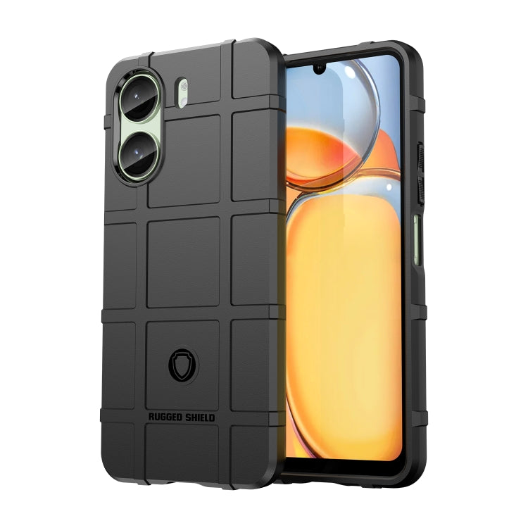 For Xiaomi Poco C65 Full Coverage Shockproof TPU Phone Case(Black) - Xiaomi Cases by PMC TechLife | Online Shopping South Africa | PMC TechLife | Buy Now Pay Later Mobicred