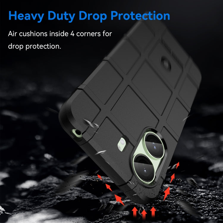 For Xiaomi Poco C65 Full Coverage Shockproof TPU Phone Case(Black) - Xiaomi Cases by PMC TechLife | Online Shopping South Africa | PMC TechLife | Buy Now Pay Later Mobicred