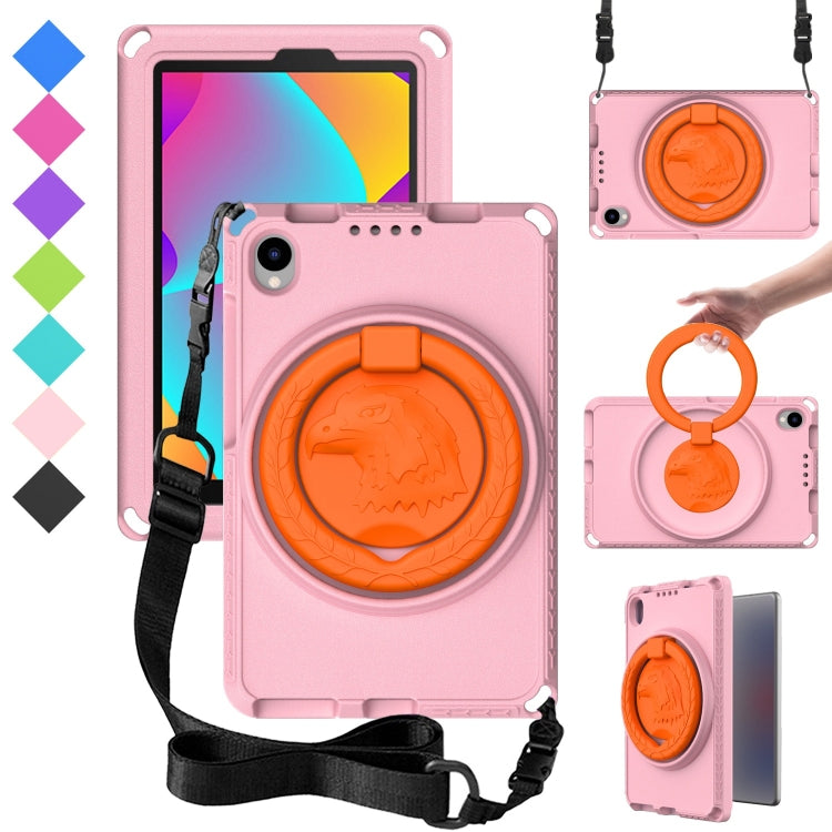 For TCL Tab 8 LE / WiFi 2023 EVA Hybrid PC Shockproof Tablet Case with Frame(Pink) - Others by PMC TechLife | Online Shopping South Africa | PMC TechLife | Buy Now Pay Later Mobicred