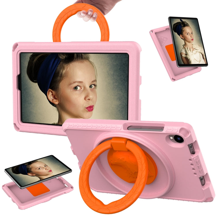 For TCL Tab 8 LE / WiFi 2023 EVA Hybrid PC Shockproof Tablet Case with Frame(Pink) - Others by PMC TechLife | Online Shopping South Africa | PMC TechLife | Buy Now Pay Later Mobicred