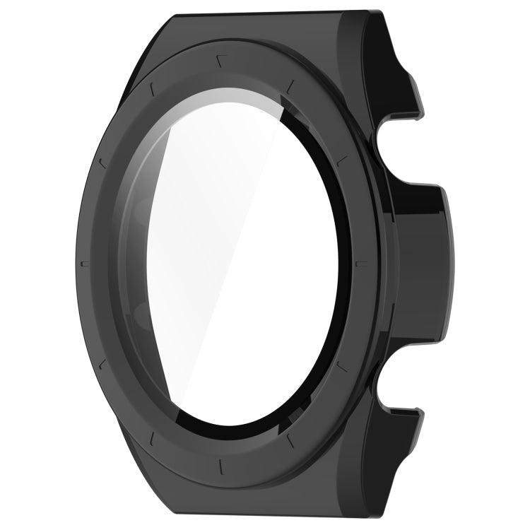 For Xiaomi Watch H1 PC + Tempered Film Integrated Watch Protective Case(Black) - Watch Cases by PMC TechLife | Online Shopping South Africa | PMC TechLife | Buy Now Pay Later Mobicred